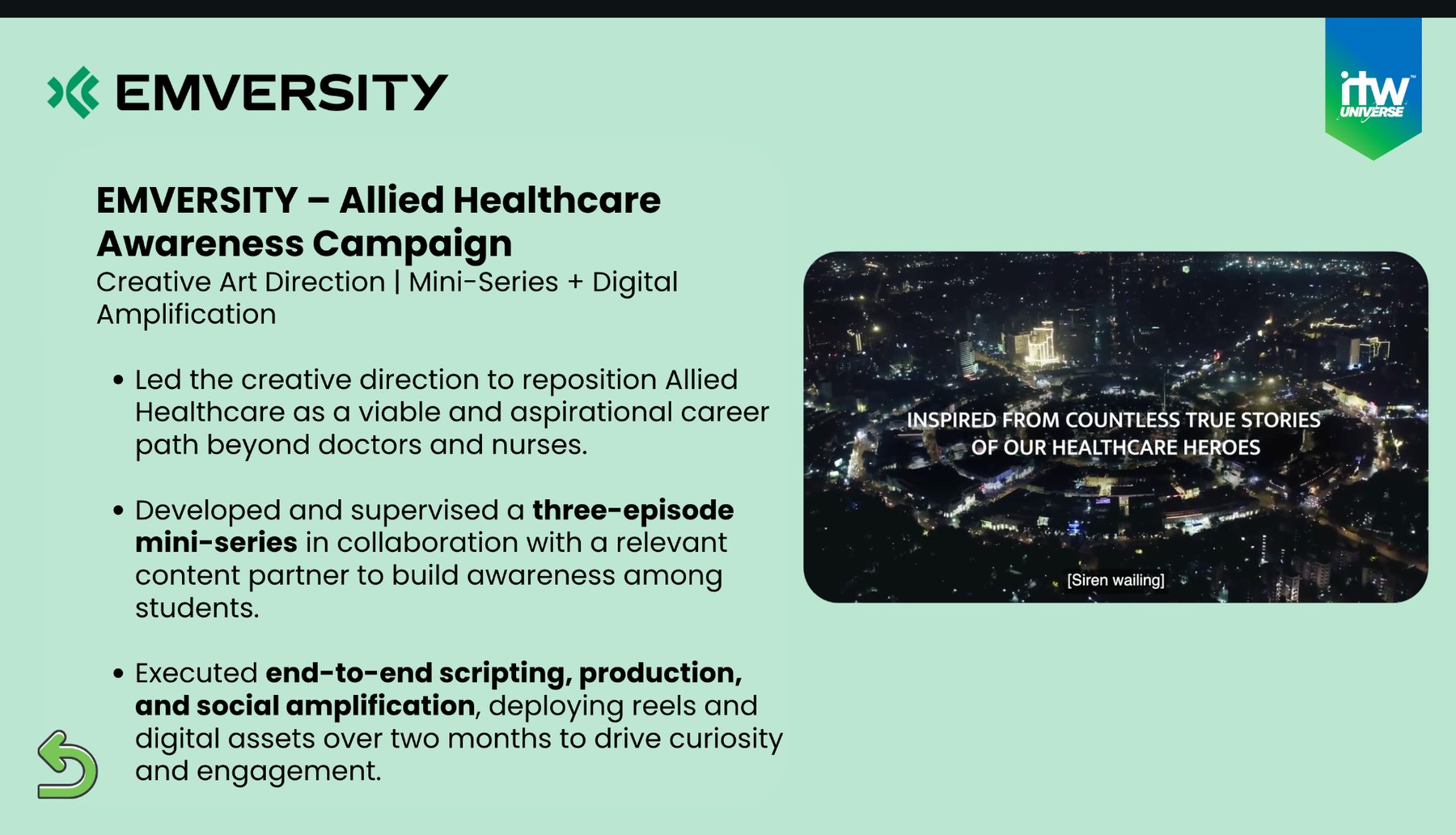 Emversity allied healthcare awareness mini-series